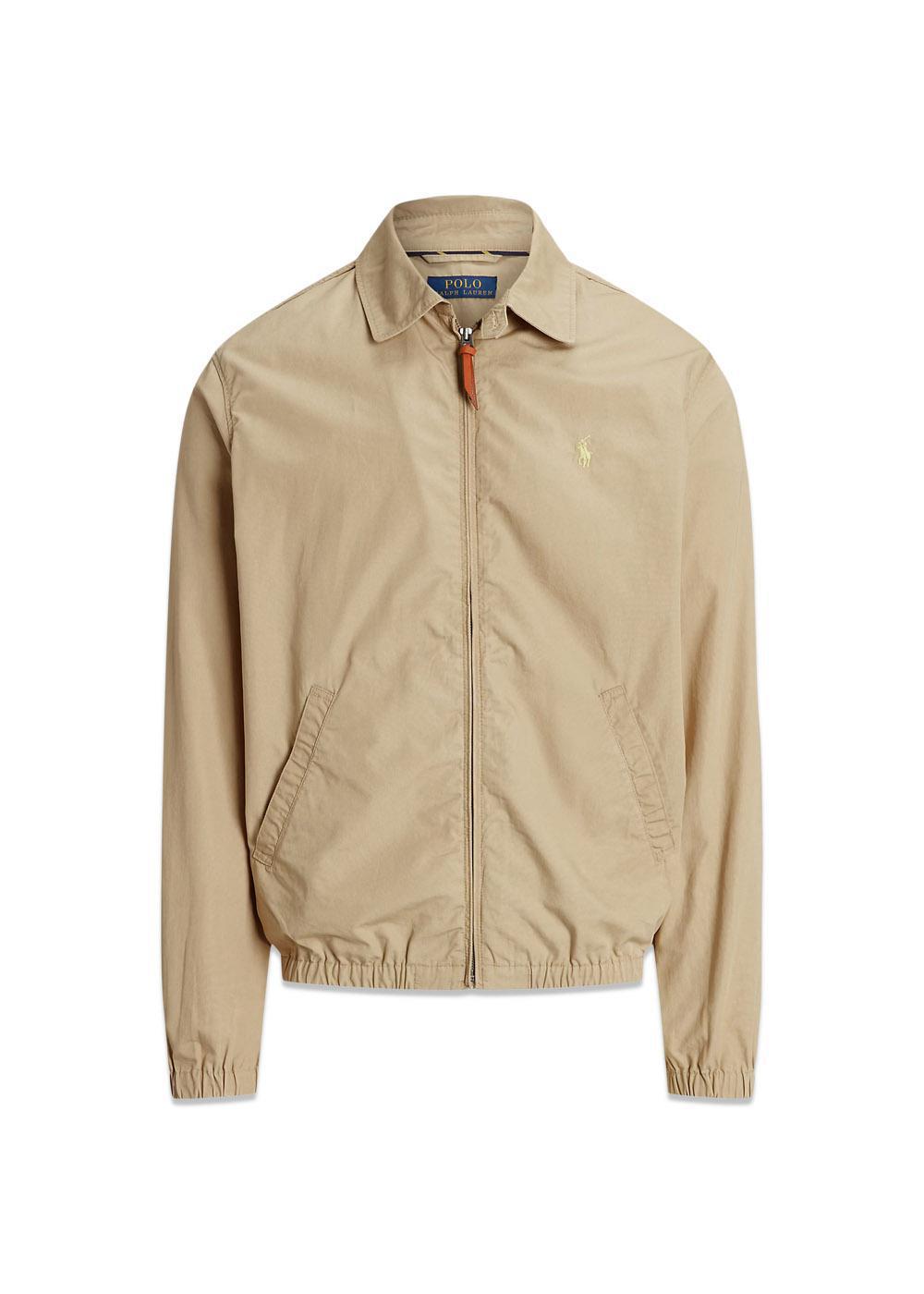 The Bayport Poplin Jacket - Vintage Khaki-Outerwear-Ralph Lauren-Butler Loftet