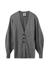 Como Sleeve Cardigan - Grey Melange