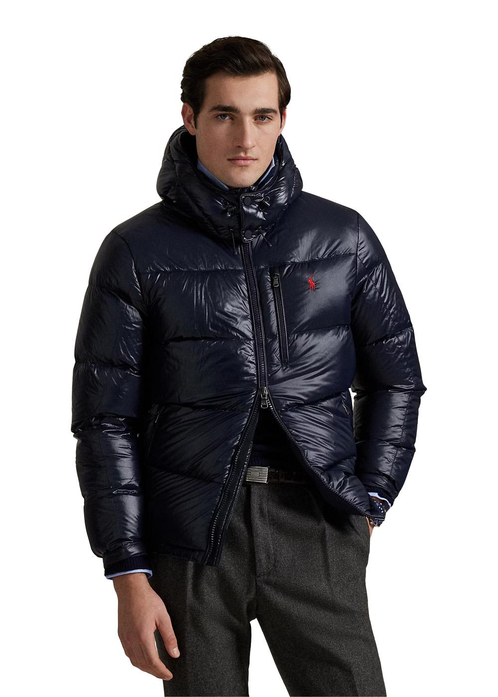 The Gorham Glossed Jacket - Navy Glossy-Outerwear-Ralph Lauren-Butler Loftet