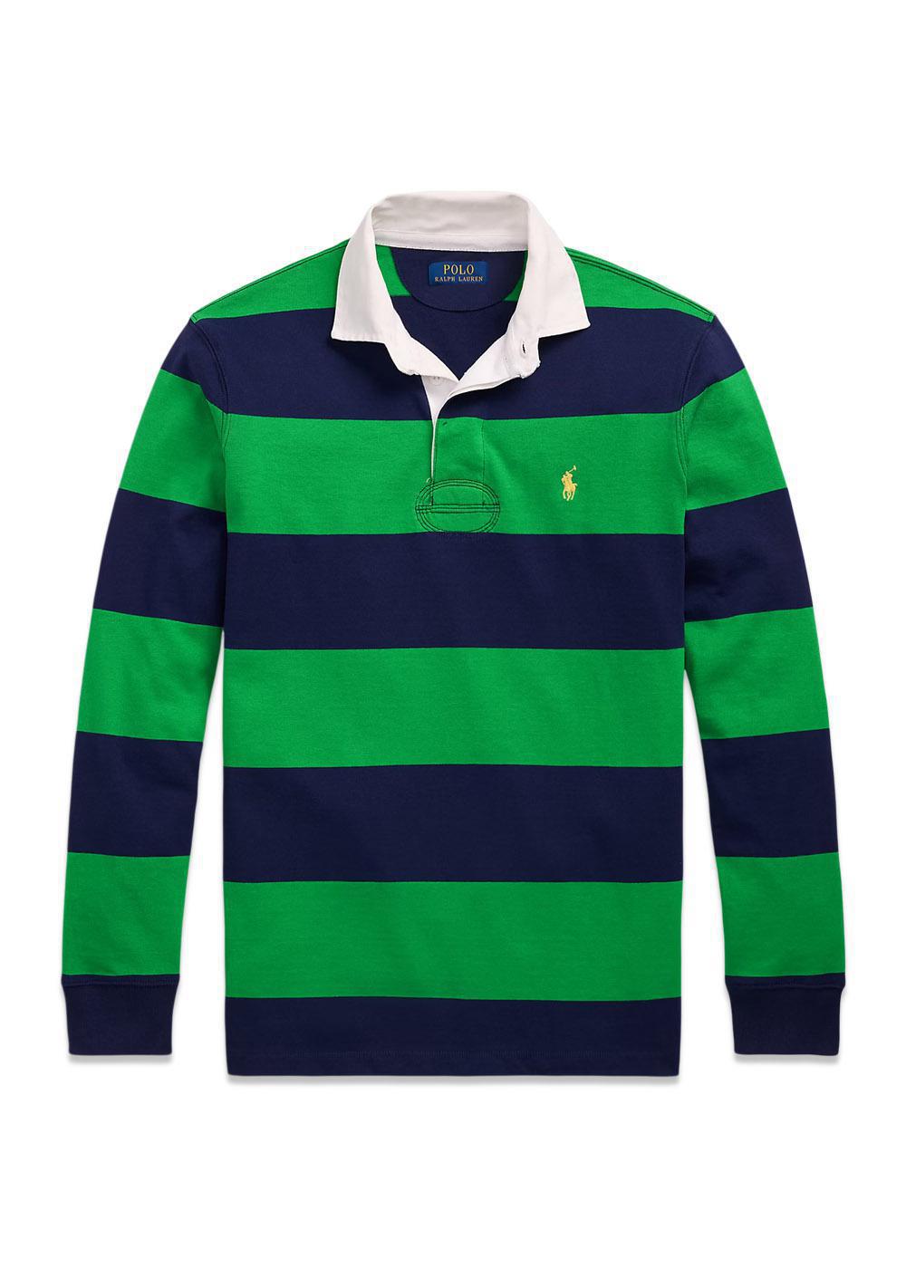The Iconic Rugby Shirt - Navy-Sweatshirts-Ralph Lauren-Butler Loftet