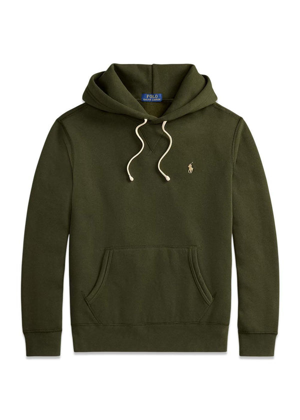 The RL Fleece Hoodie - Company Olive-Hoodies-Ralph Lauren-Butler Loftet