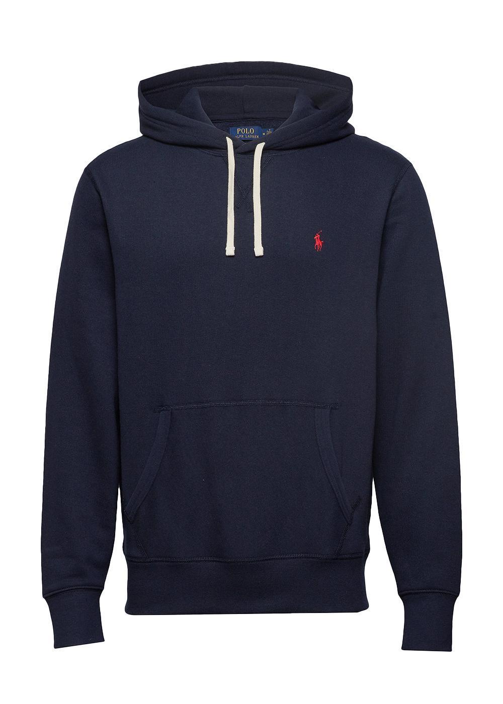 The RL Fleece Hoodie - Navy-Hoodies-Ralph Lauren-Butler Loftet