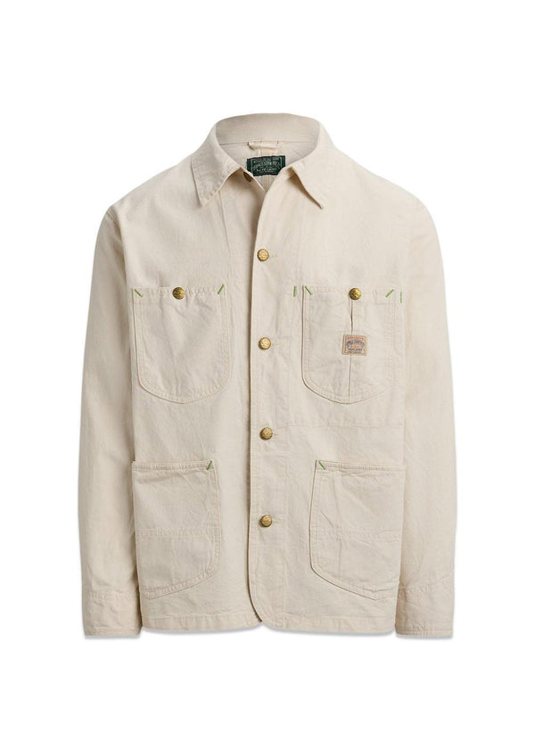 The Waldron Twill Utility Jacket - Beige-Outerwear-Ralph Lauren-Butler Loftet
