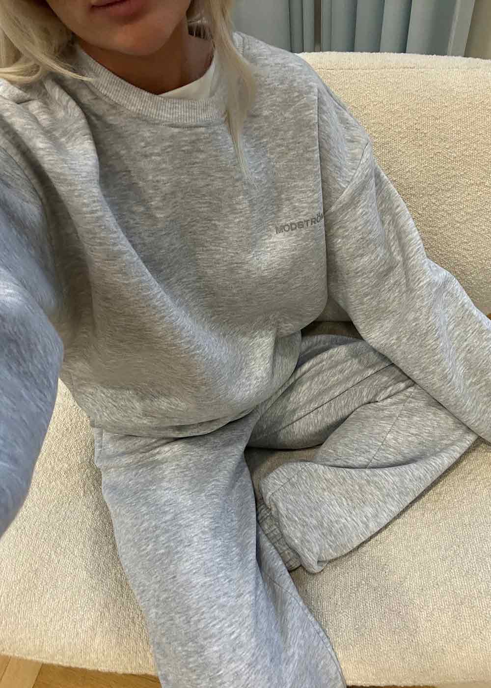 TiaMD sweat - Grey Melange