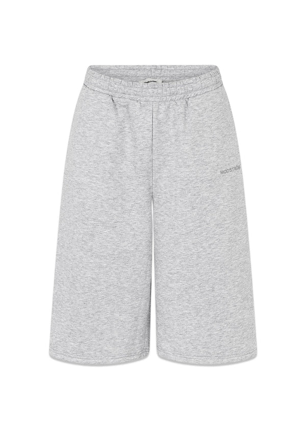 Tiamd long shorts - Grey Melange-Pants-Modström-Butler Loftet