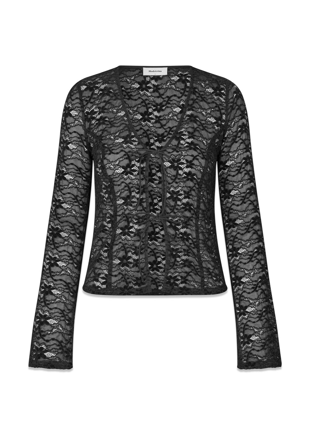 TildeMD ls lace top - Black