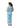 Tiranna Big Flower Mesh Dress - Light Blue-Dress-Neo Noir-Butler Loftet