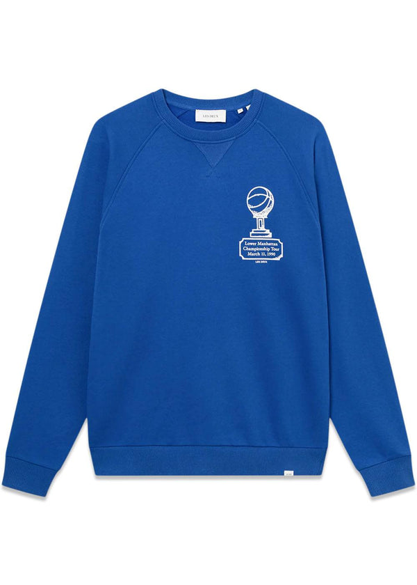 Tournament Sweatshirt - Surf Blue/White