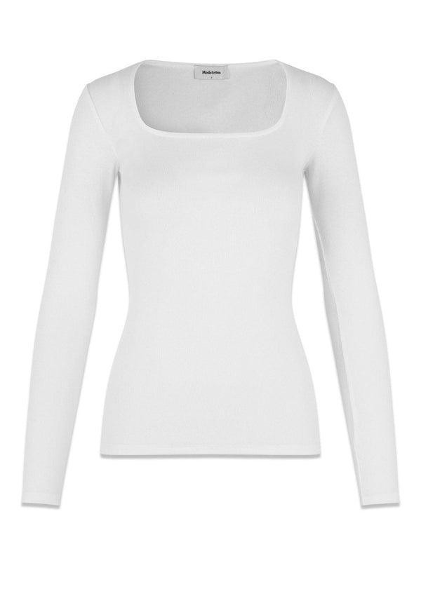Modströms ToxieMD LS top - Off White. Køb t-shirts her.