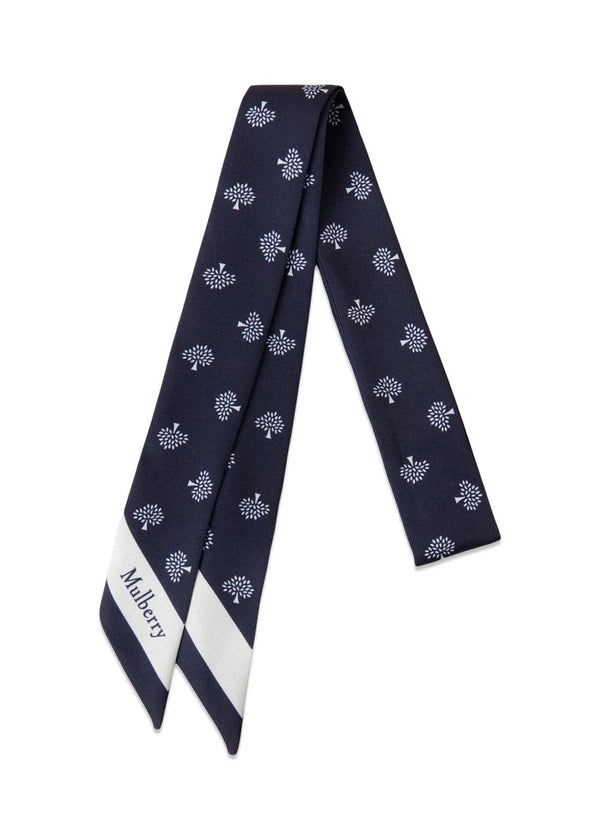 Tree Small Skinny Scarf 3 X 80 - Night Sky-Scarf-Mulberry-Butler Loftet