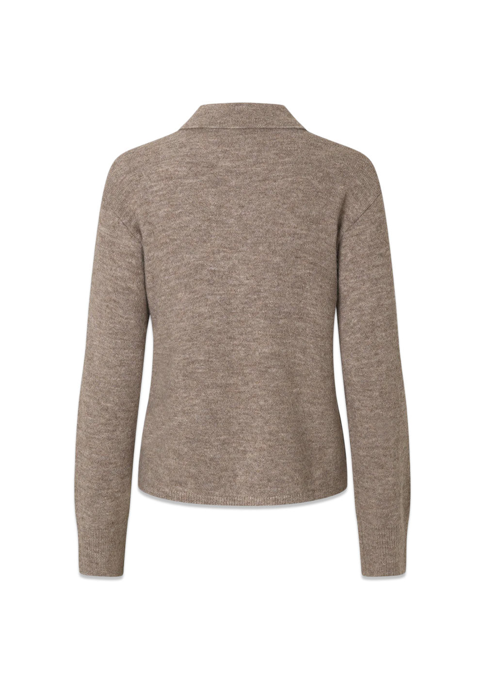 Treemd polo - Chocolate Chip-Knitwear-Modström-Butler Loftet