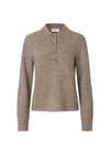 Treemd polo - Chocolate Chip-Knitwear-Modström-Butler Loftet