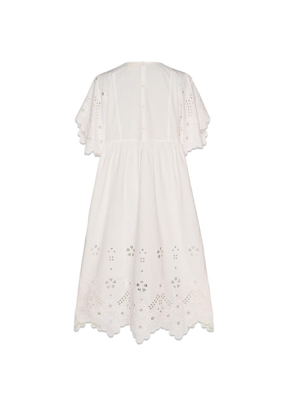 Trine Dress - White Cutwork-Dress-Sissel Edelbo-Butler Loftet