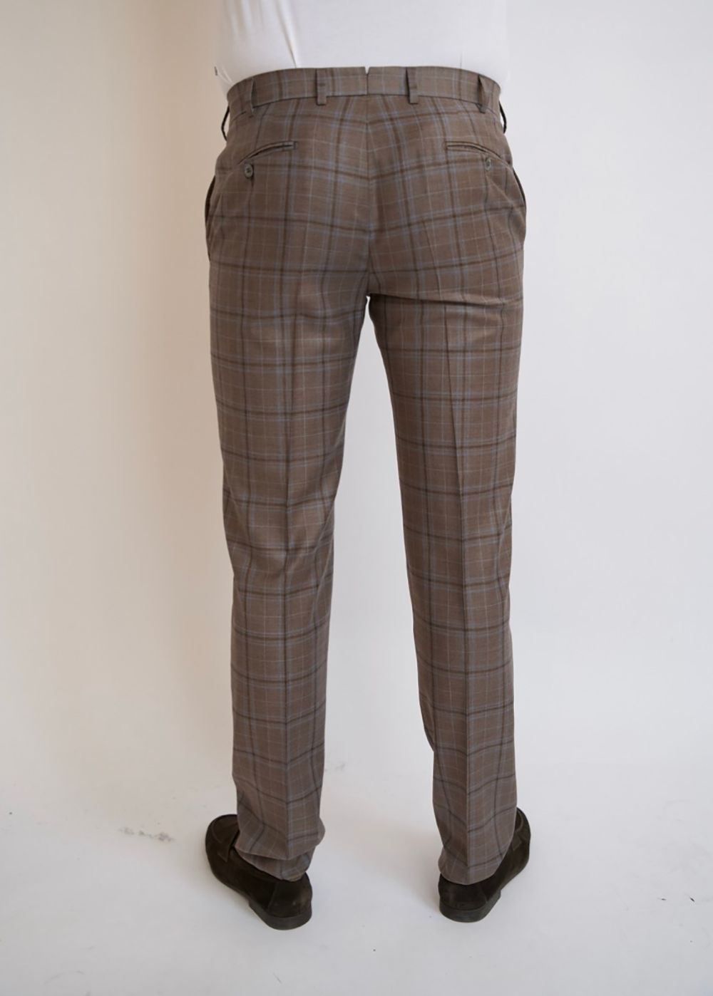 Trousers Zero Gravity Check - Brown-Pants-Tombolini-Butler Loftet