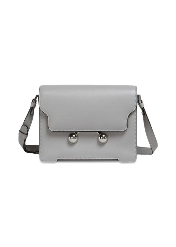 Trunkaroo Medium Shoulder Bag - Grey-Bags-Marni-Butler Loftet