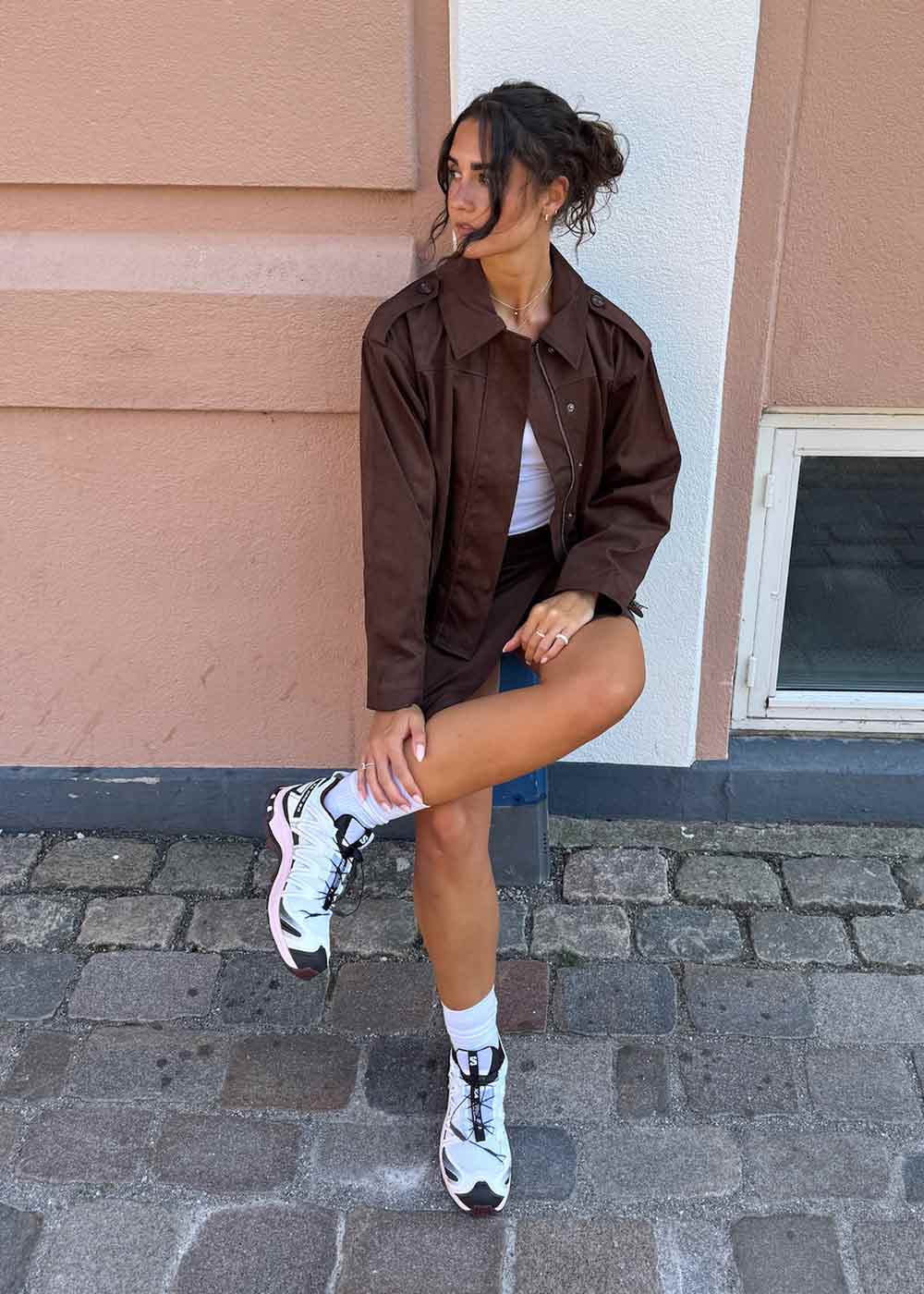 Truthmd jacket - Seal Brown