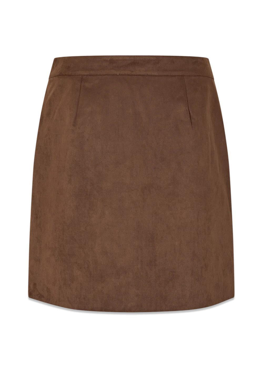 Truthmd skirt - Seal Brown-Skirts-Modström-Butler Loftet