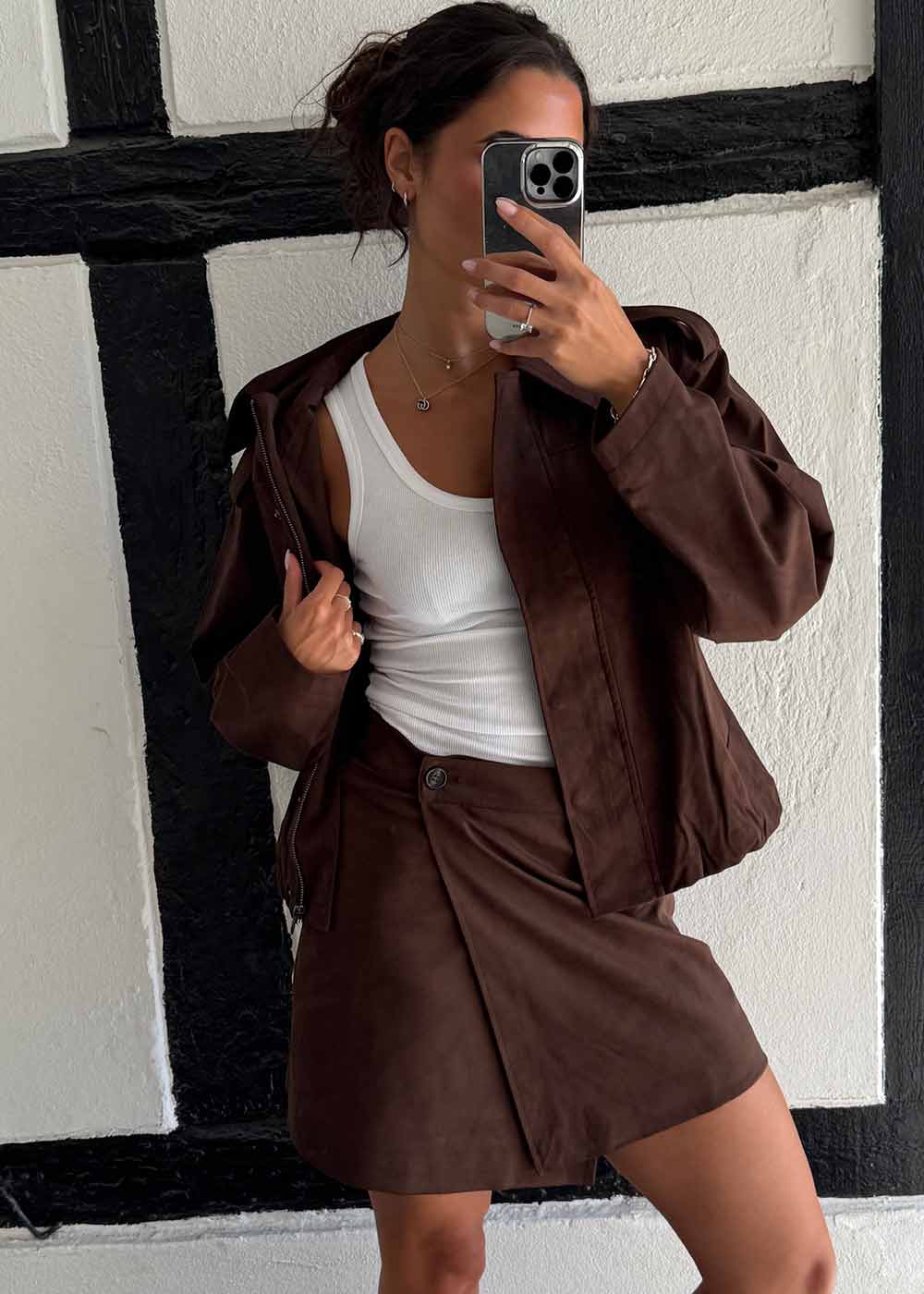 Truthmd skirt - Seal Brown
