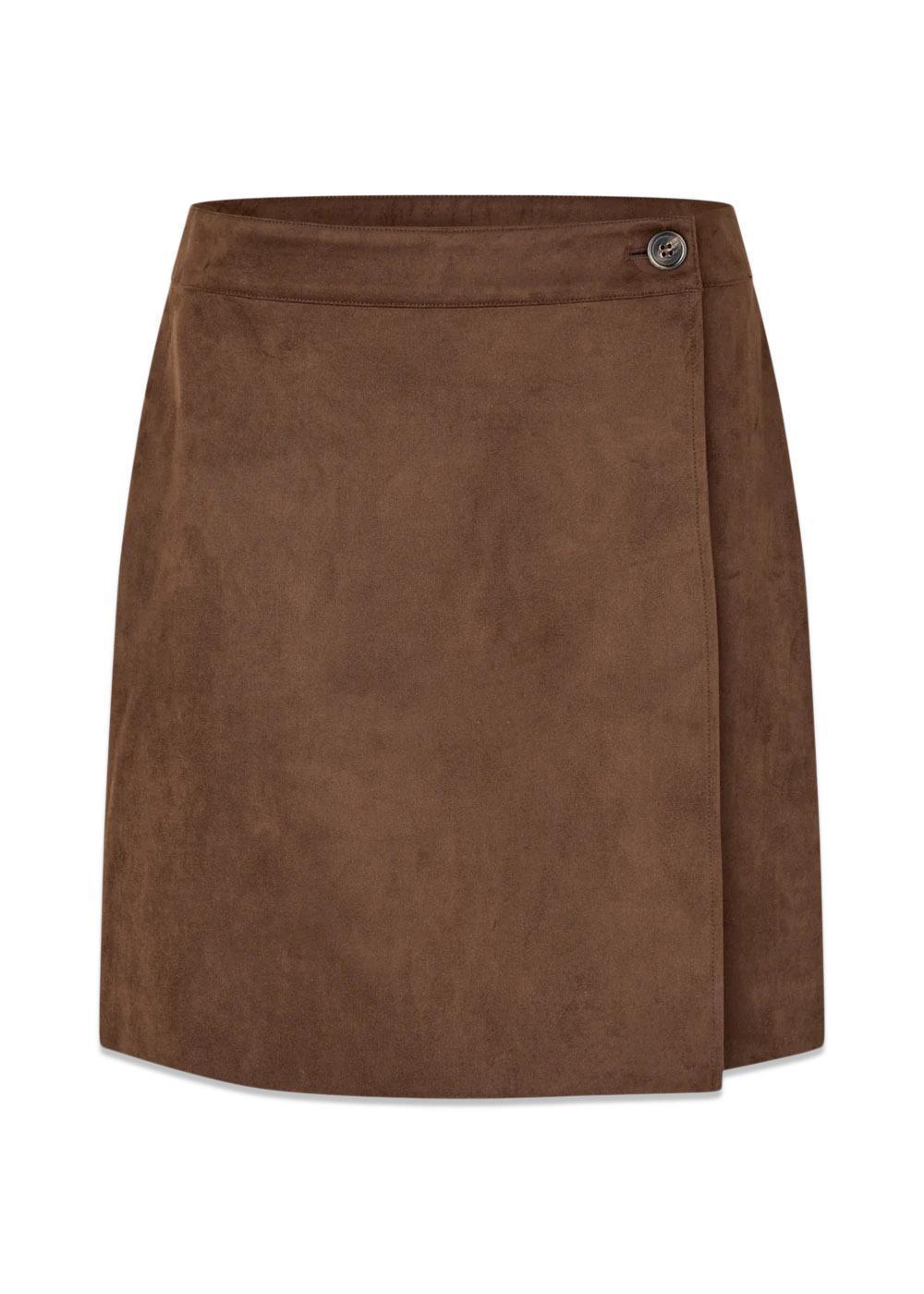 Truthmd skirt - Seal Brown-Skirts-Modström-Butler Loftet
