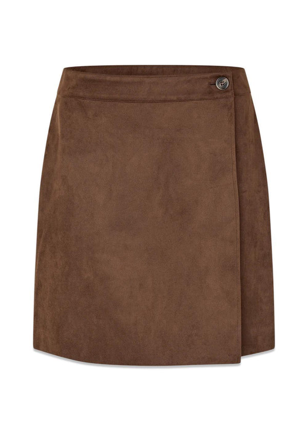 Truthmd skirt - Seal Brown-Skirts-Modström-Butler Loftet