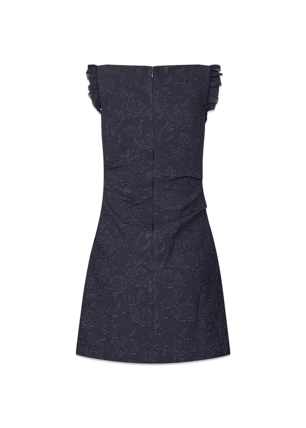 Tuck Mini Dress - Garden Relief-Dress-Stine Goya-Butler Loftet
