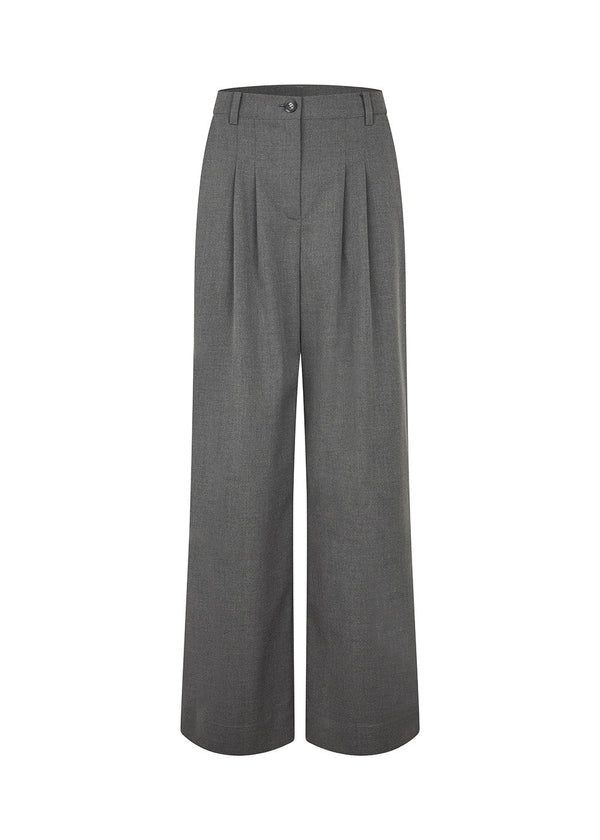 Tuesdaymd pants - Dark Grey Melange-Pants-Modström-Butler Loftet