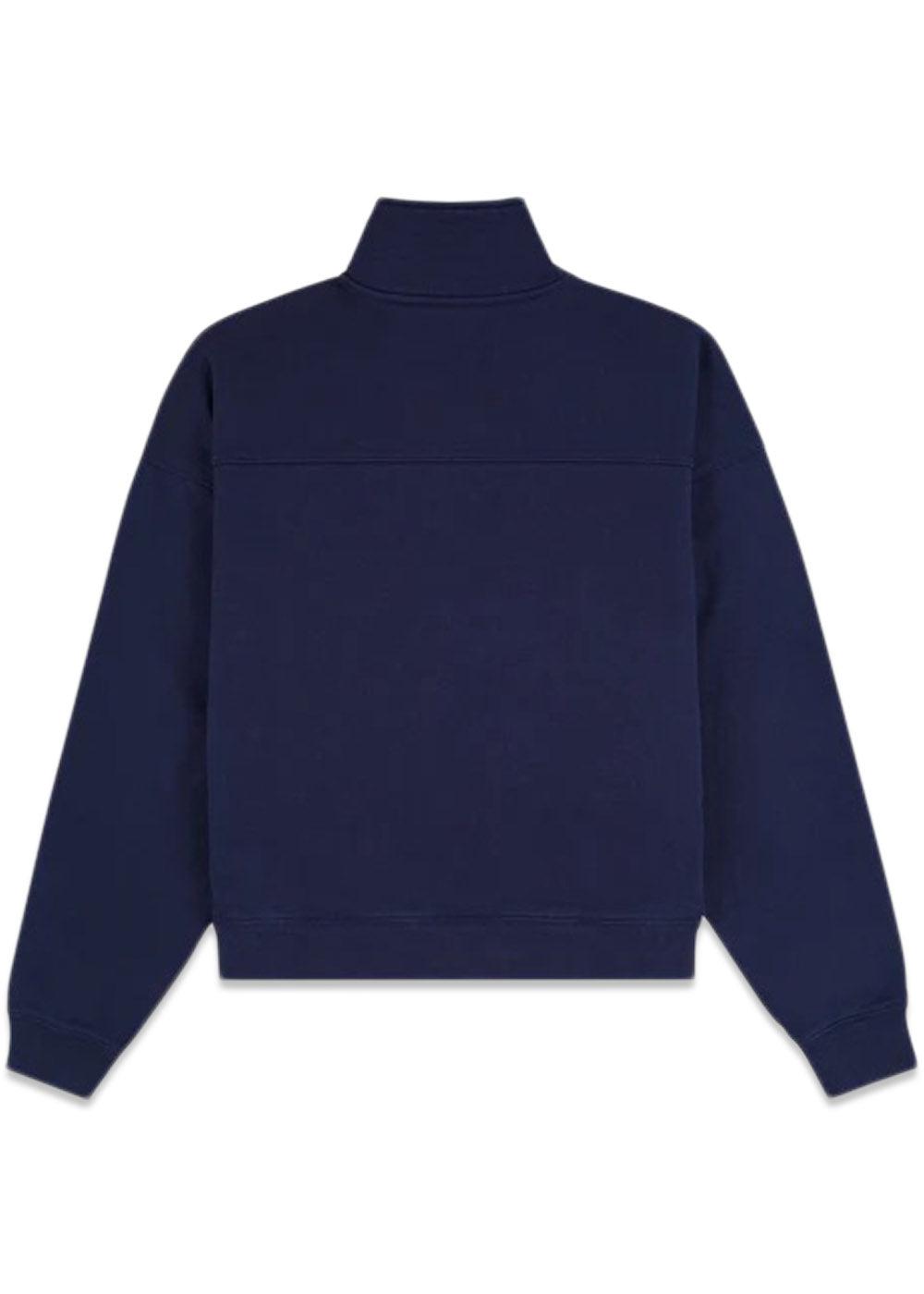 USA Quarter Zip - Navy-Sweatshirts-Sporty & Rich-Butler Loftet