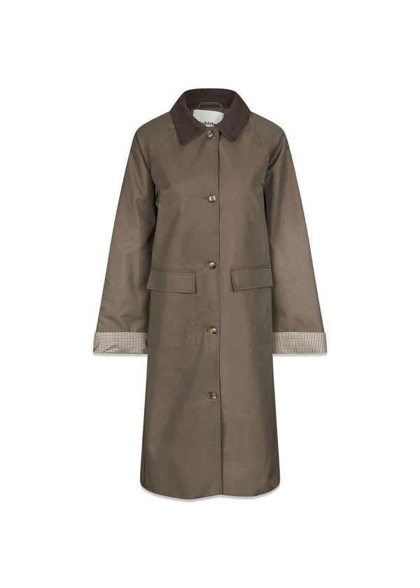 Ullamd coat - Espresso-Outerwear-Modström-Butler Loftet