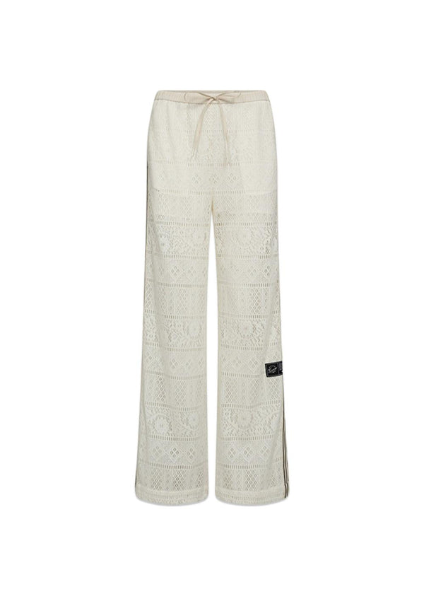 Utopia Lace Tie Pant - Off-White-Pants-HAUTE L’AMITIÉ-Butler Loftet