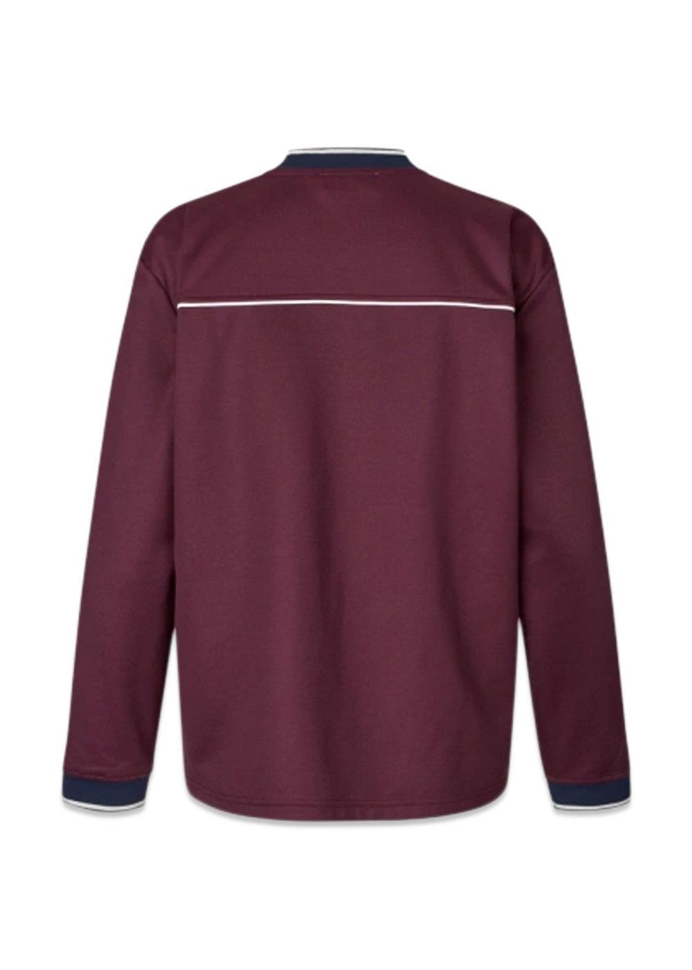 Utopiamd LS t-shirt - Wineberry-Long-sleeved T-shirts-Modström-Butler Loftet
