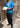 VAN DOG TEE - Royal Blue-T-shirts-Pas de Mer-Butler Loftet