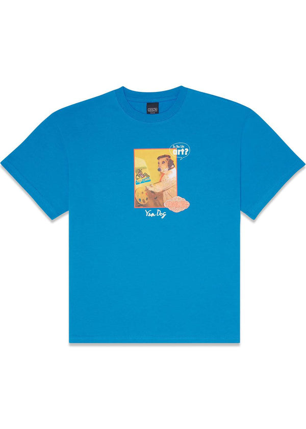 VAN DOG TEE - Royal Blue-T-shirts-Pas de Mer-Butler Loftet