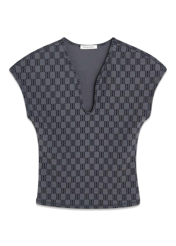 VENAZIA - Monogram Black-T-shirts-By Malene Birger-Butler Loftet
