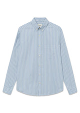 VISION SHIRT - Light Blue Stripe-Shirts-Forét-Butler Loftet