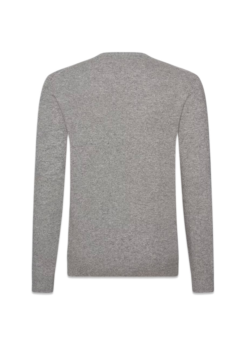 Valter Roundneck - Grey Melange-Knitwear-Oscar Jacobson-Butler Loftet