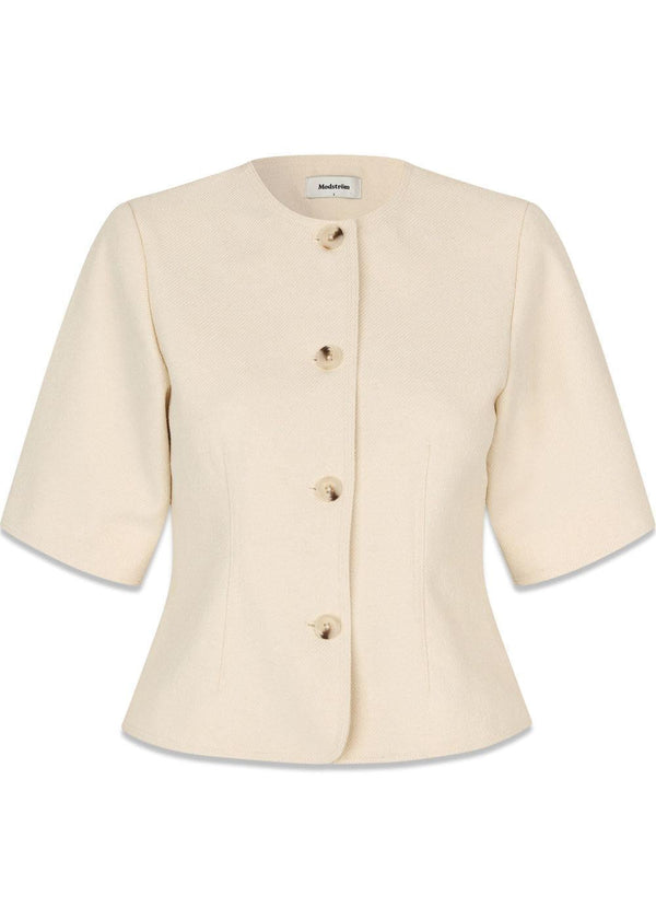 Vesmd blazer - Vanilla Cream-Blazers-Modström-Butler Loftet