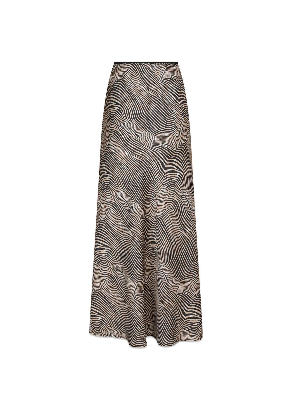 Vicky Floating Wave skirt - Dark Sand