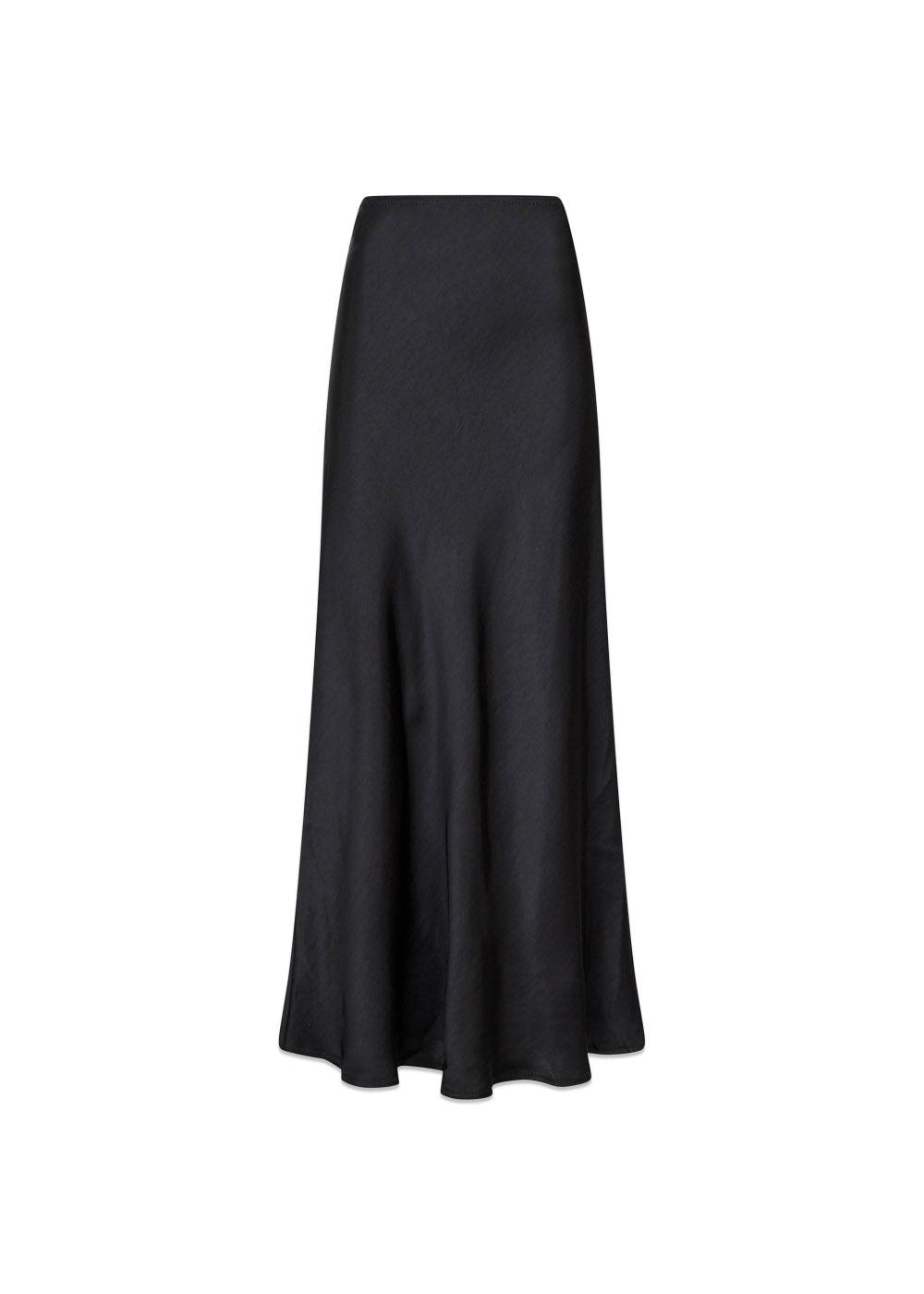 Neo Noirs Vicky Heavy Sateen Skirt - Black. Køb skirts her.