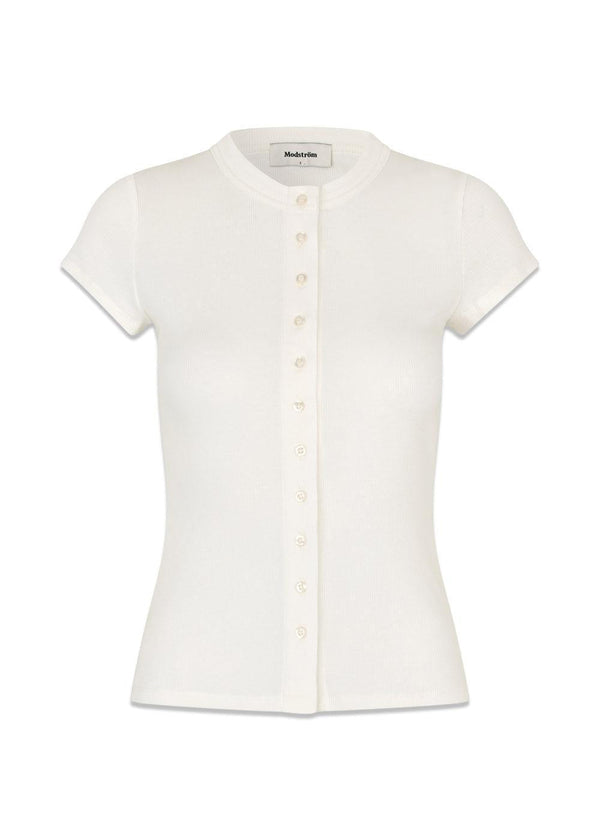 Vilsonmd t-shirt - Soft White-T-shirts-Modström-Butler Loftet