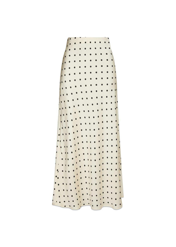 Viso Dot Skirt - Creme-Skirts-Neo Noir-Butler Loftet