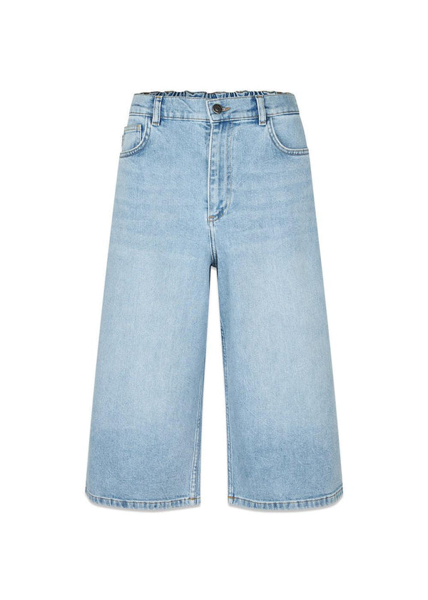 Vitomd long shorts - Bleach Blue Wash-Shorts-Modström-Butler Loftet