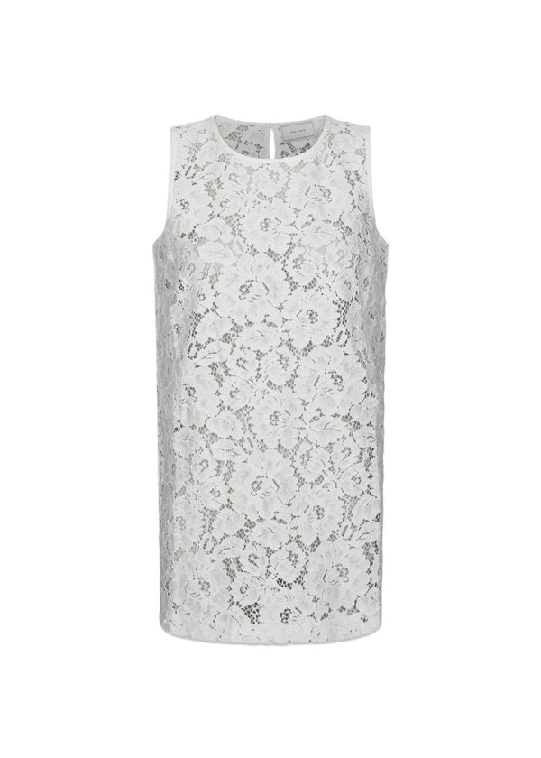 Vivien Lace Top - Off White-Top-Neo Noir-Butler Loftet