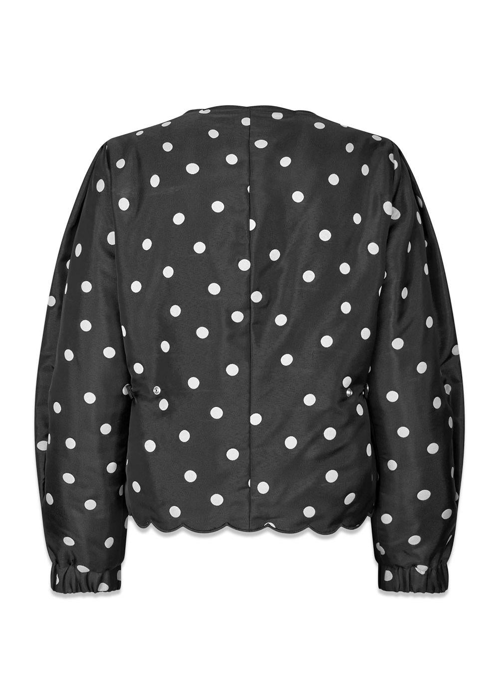 Voluminous Sleeve Jacket - Quilted Dots-Blouses-Stine Goya-Butler Loftet