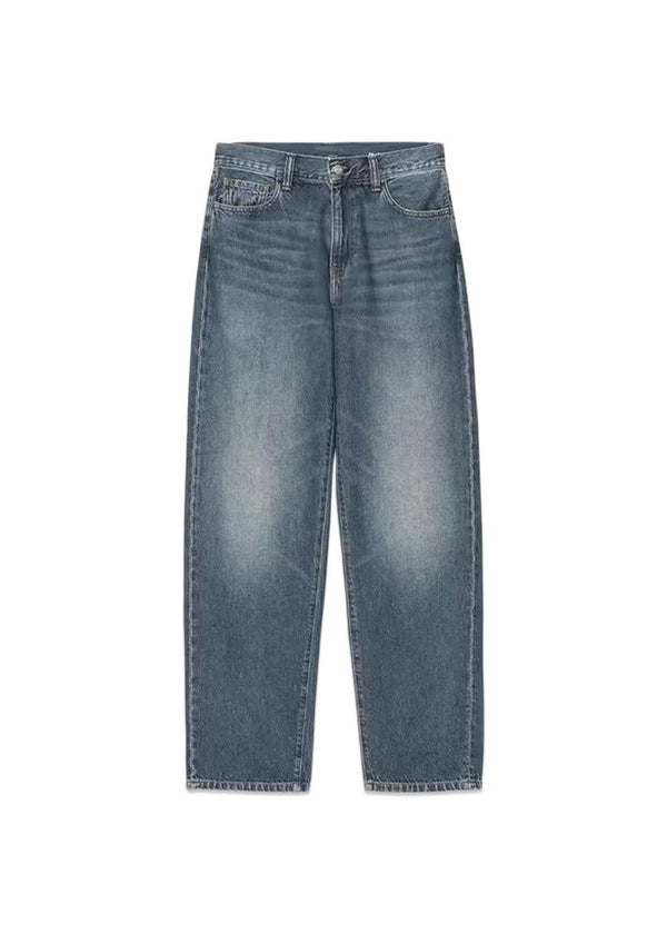 W Arin Pant - Blue Dark Used Wash-Jeans-Carhartt WIP-Butler Loftet