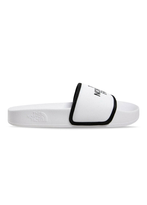 The North Faces W Basecamp Slide - Tnf White/Tnf Black. Køb sandaler her.