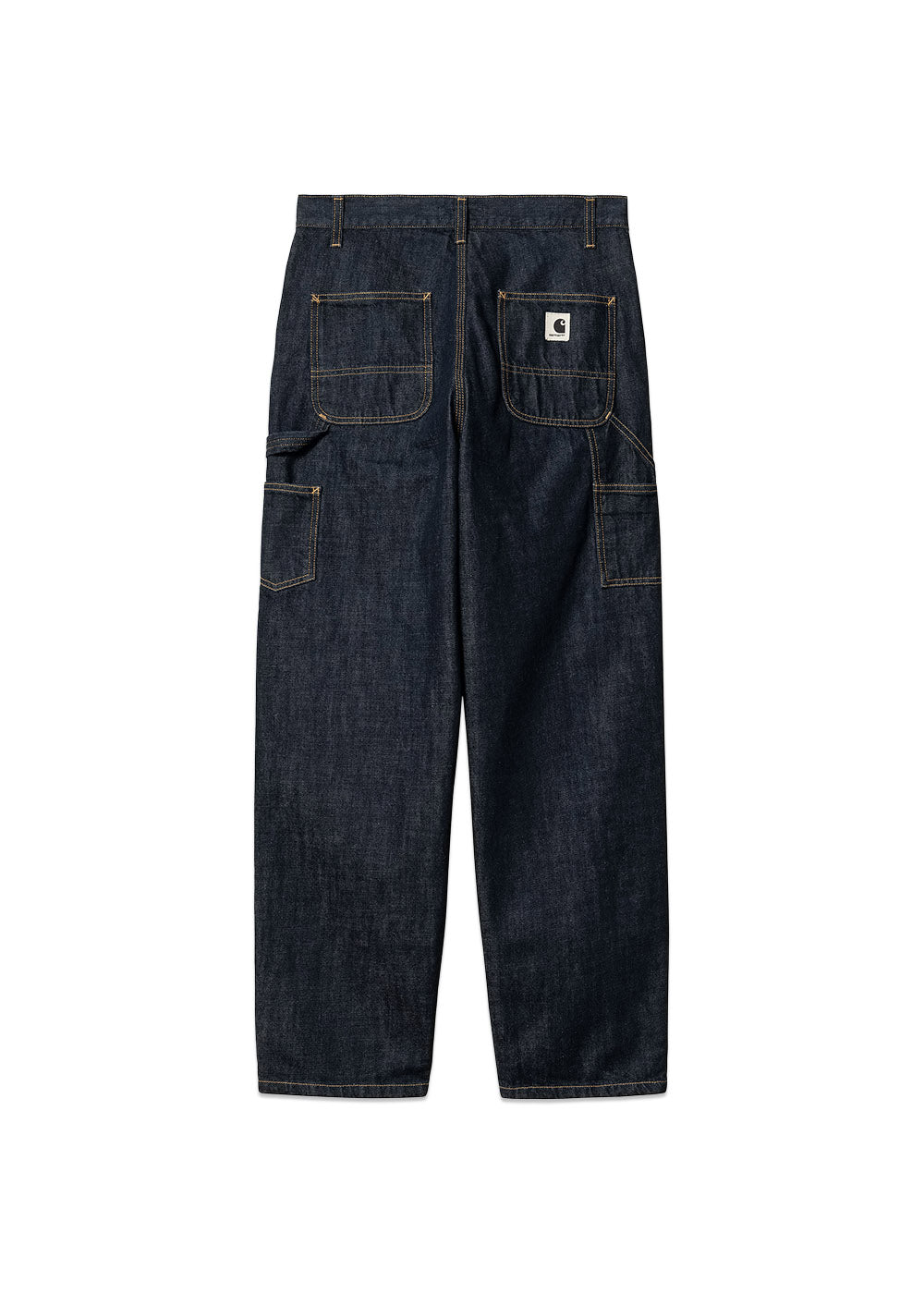 W Brandon Single Knee Pant - Blue Rinsed-Jeans-Carhartt WIP-Butler Loftet