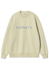 W Carhartt Sweat - Beryl / Frosted Blue