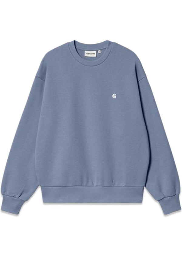 W Casey Sweatshirt - Bay Blue / Silver