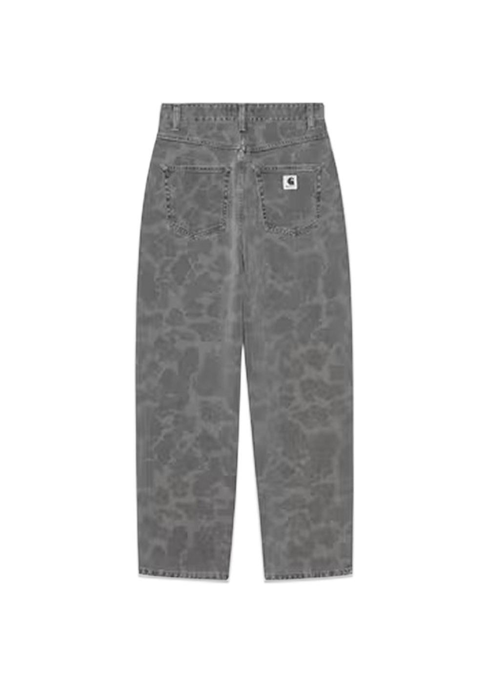 W Duck Orell Pant - Camo Duck, Black Heavy Bleached