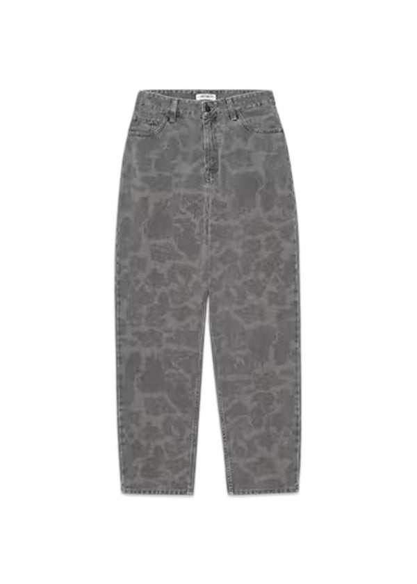 W Duck Orell Pant - Camo Duck, Black Heavy Bleached